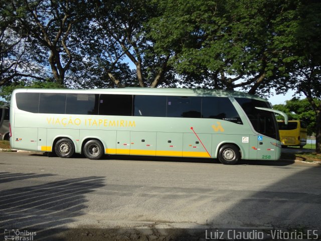 Viação Itapemirim 258 na cidade de Vitória, Espírito Santo, Brasil, por Luiz Claudio . Número da foto: #1745177.