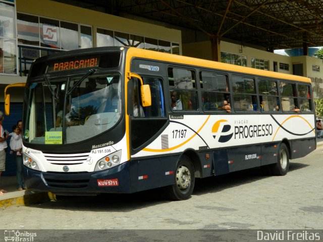 Viação Progresso RJ 191.036 na cidade de Mendes, Rio de Janeiro, Brasil, por David Freitas. Número da foto: #1746657.