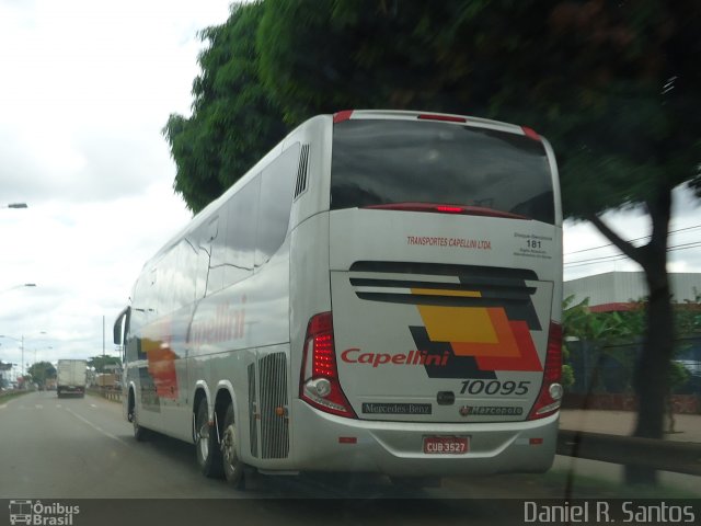 Transportes Capellini 10095 na cidade de Goiânia, Goiás, Brasil, por Daniel Rocha dos Santos. ID da foto: 1745558.