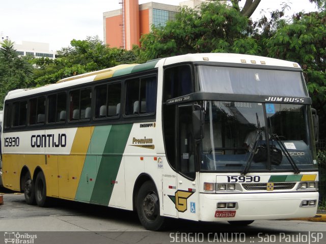 Empresa Gontijo de Transportes 15930 na cidade de São Paulo, São Paulo, Brasil, por Sérgio Augusto Braga Canuto. ID da foto: 1746570.