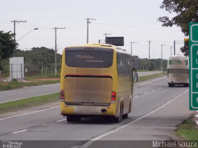 Viação Itapemirim 5815 na cidade de Guarapari, Espírito Santo, Brasil, por Michael Souza. ID da foto: 1747392.