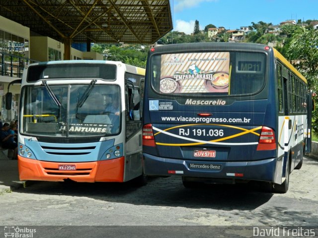 Viação Progresso RJ 191.036 na cidade de Mendes, Rio de Janeiro, Brasil, por David Freitas. Número da foto: #1749378.