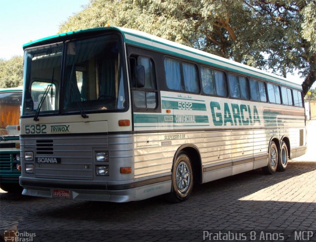 Viação Garcia 5392 na cidade de Londrina, Paraná, Brasil, por Cristiano Soares da Silva. Número da foto: #1748971.