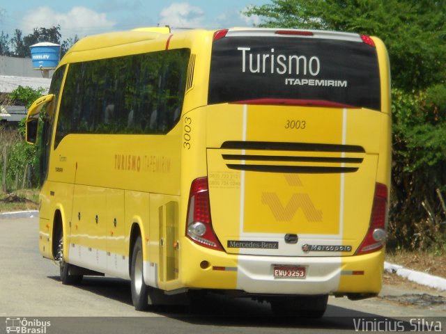 Viação Itapemirim 3003 na cidade de Recife, Pernambuco, Brasil, por Vinicius Silva. Número da foto: #1747514.