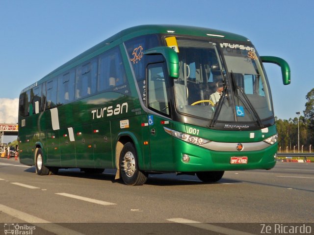 Tursan - Turismo Santo André 001 na cidade de Seropédica, Rio de Janeiro, Brasil, por Zé Ricardo Reis. Número da foto: #1747525.