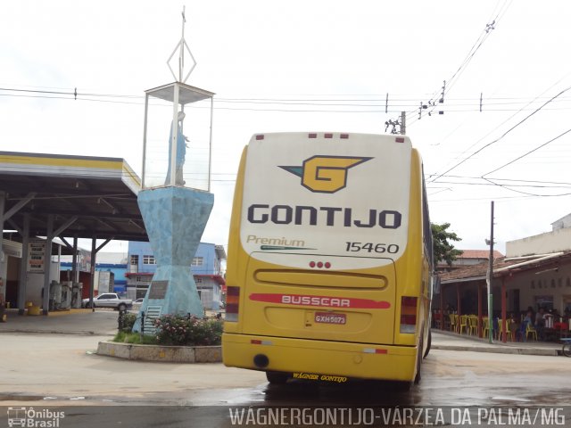 Empresa Gontijo de Transportes 15460 na cidade de Várzea da Palma, Minas Gerais, Brasil, por Wagner Gontijo Várzea da Palma-mg. ID da foto: 1748687.