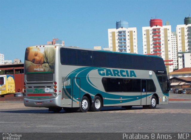 Viação Garcia 7020 na cidade de Londrina, Paraná, Brasil, por Cristiano Soares da Silva. Número da foto: #1748999.