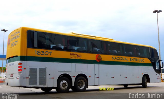 Nacional Expresso 16307 na cidade de Goiânia, Goiás, Brasil, por Carlos Júnior. Número da foto: #1751217.