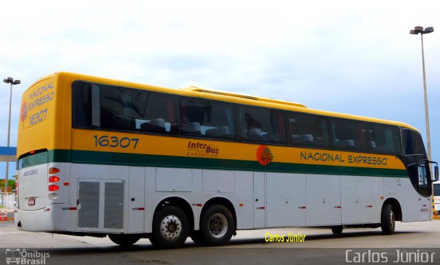 Nacional Expresso 16307 na cidade de Goiânia, Goiás, Brasil, por Carlos Júnior. ID da foto: 1751217.