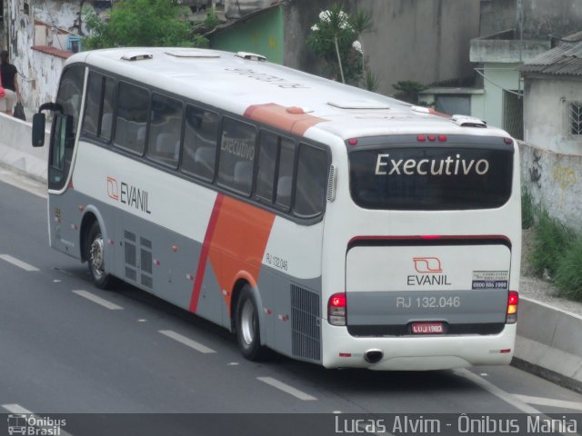 Evanil Transportes e Turismo RJ 132.046 na cidade de São João de Meriti, Rio de Janeiro, Brasil, por Lucas Alvim. Número da foto: #1749700.