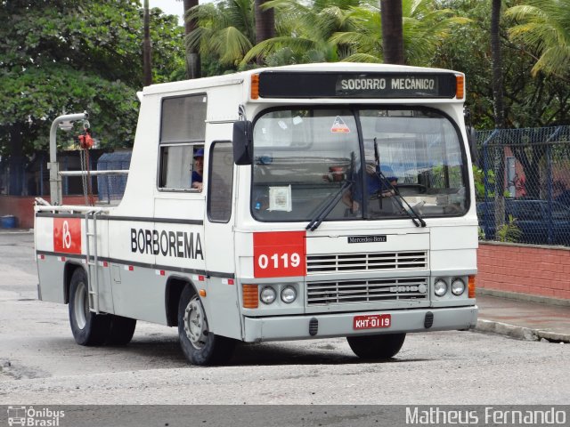Borborema Imperial Transportes 0119 na cidade de Recife, Pernambuco, Brasil, por Matheus Fernando. Número da foto: #1750831.