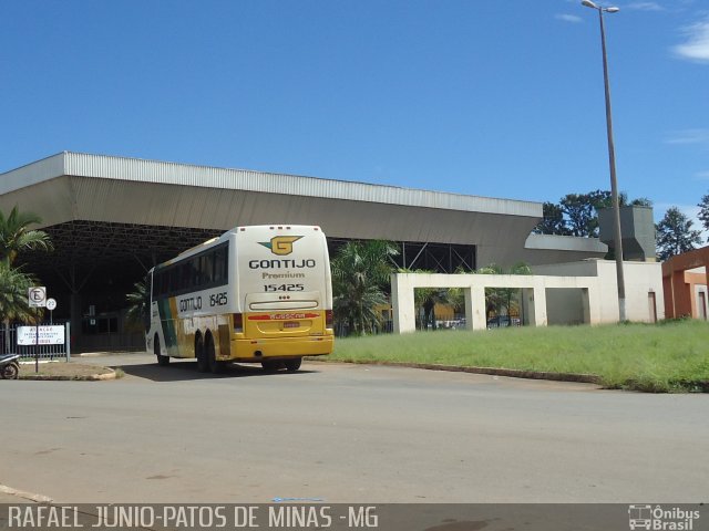 Empresa Gontijo de Transportes 15425 na cidade de Patos de Minas, Minas Gerais, Brasil, por RAFAEL  JUNIO FONSECA. ID da foto: 1750489.