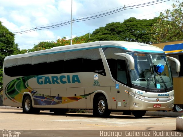 Viação Garcia 7616 na cidade de Maringá, Paraná, Brasil, por Rodrigo  Gutierrez Rodrigues. ID da foto: 1751568.