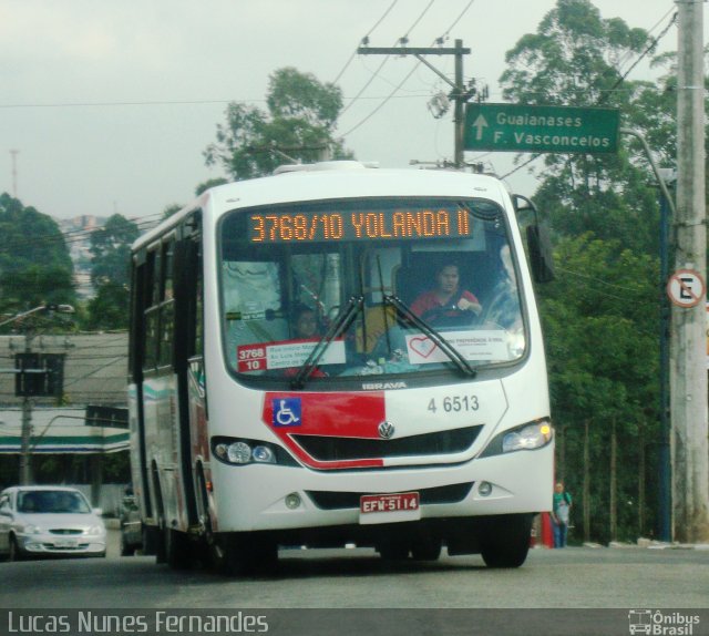 Transcooper > Norte Buss 4 6513 na cidade de São Paulo, São Paulo, Brasil, por Lucas Nunes Fernandes. Número da foto: #1750759.