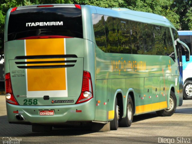 Viação Itapemirim 258 na cidade de São Paulo, São Paulo, Brasil, por Diego Silva. Número da foto: #1750649.