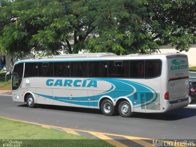 Viação Garcia 7600 na cidade de Ribeirão Preto, São Paulo, Brasil, por Marcio Freitas. Número da foto: #1750219.