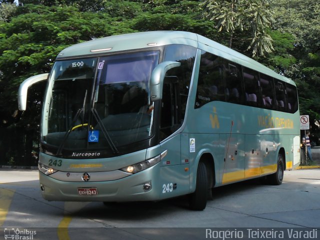 Viação Itapemirim 243 na cidade de São Paulo, São Paulo, Brasil, por Rogério Teixeira Varadi. ID da foto: 1749811.