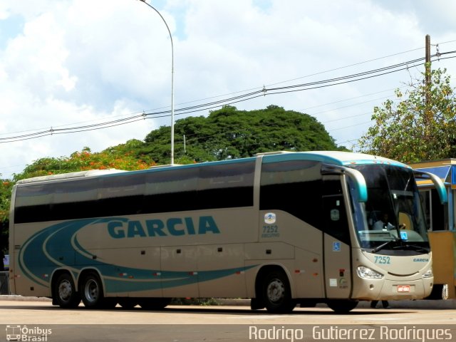 Viação Garcia 7252 na cidade de Maringá, Paraná, Brasil, por Rodrigo  Gutierrez Rodrigues. Número da foto: #1751574.