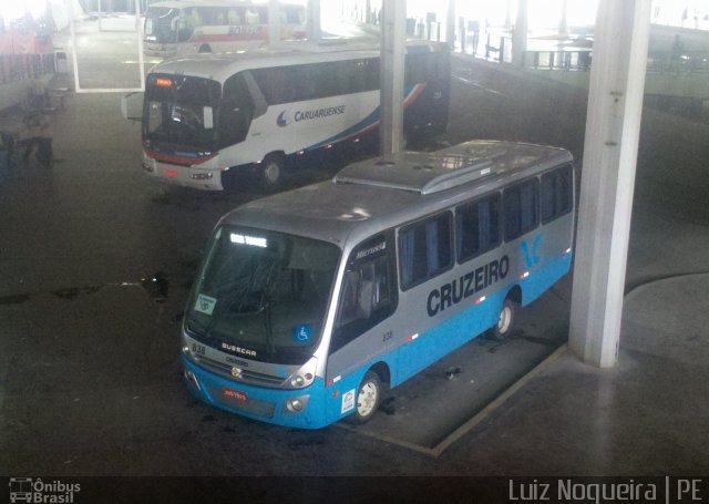Viação Cruzeiro 838 na cidade de Recife, Pernambuco, Brasil, por Luiz Paulo A.  Nogueira. Número da foto: #1750642.
