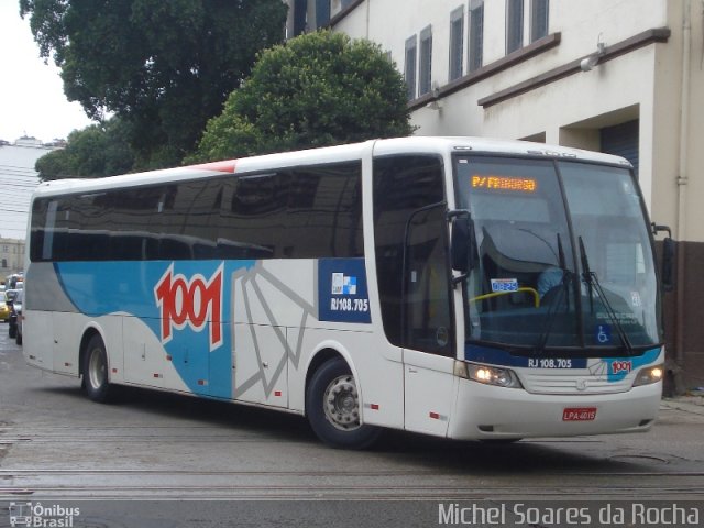 Auto Viação 1001 RJ 108.705 na cidade de Rio de Janeiro, Rio de Janeiro, Brasil, por Michel Soares da Rocha. ID da foto: 1752765.