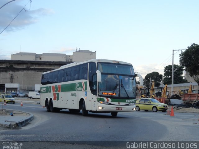 Cia. São Geraldo de Viação 14220 na cidade de Rio de Janeiro, Rio de Janeiro, Brasil, por Gabriel Cardoso Lopes. Número da foto: #1752795.