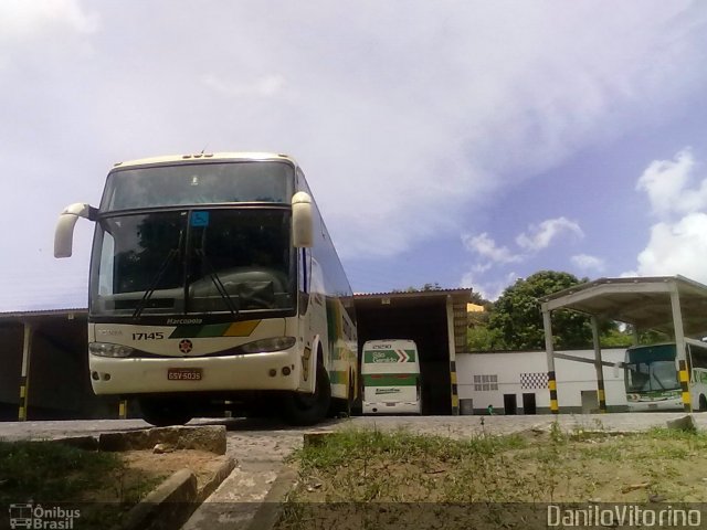 Empresa Gontijo de Transportes 17145 na cidade de Natal, Rio Grande do Norte, Brasil, por Nícolas Vitorino Lopes. ID da foto: 1752027.