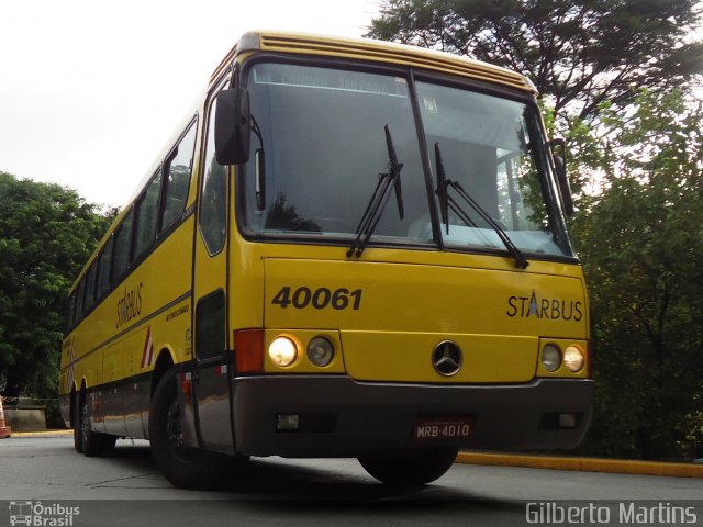 Viação Itapemirim 40061 na cidade de São Paulo, São Paulo, Brasil, por Gilberto Martins. ID da foto: 1754837.