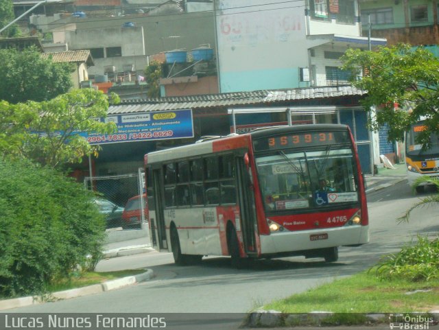 Nova Aliança  4 > Empresa de Transportes Novo Horizonte 4 4765 na cidade de São Paulo, São Paulo, Brasil, por Lucas Nunes Fernandes. ID da foto: 1753771.