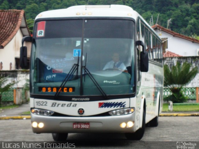 Breda Transportes e Serviços 1522 na cidade de Mongaguá, São Paulo, Brasil, por Lucas Nunes Fernandes. Número da foto: #1753775.