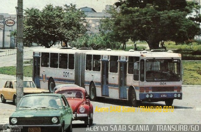 Transurb EBTU 001 na cidade de Goiânia, Goiás, Brasil, por Carlos Júnior. ID da foto: 1755496.