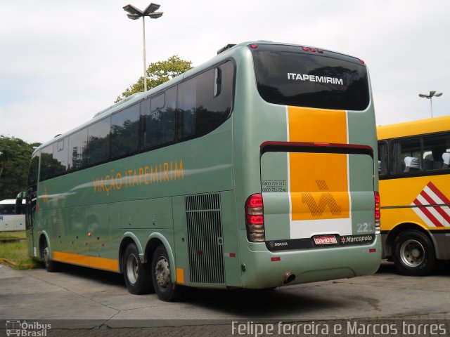 Viação Itapemirim 228 na cidade de São Paulo, São Paulo, Brasil, por Felipe da Silva Ferreira. Número da foto: #1754692.