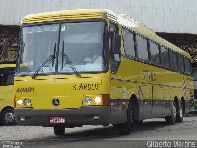 Viação Itapemirim 40491 na cidade de Vitória, Espírito Santo, Brasil, por Gilberto Martins. ID da foto: 1754846.