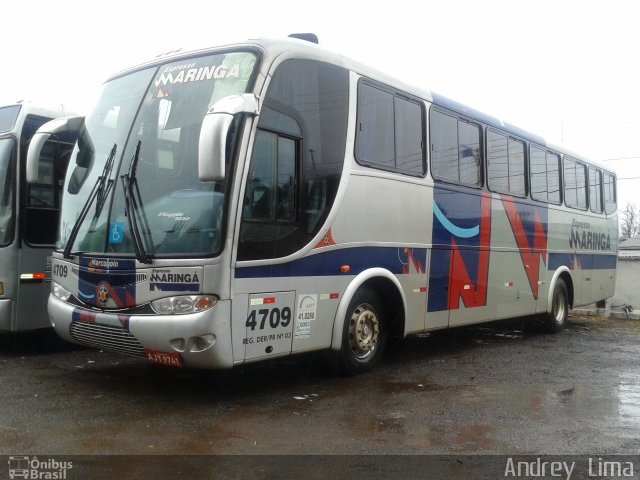 Expresso Maringá 4709 na cidade de Paranavaí, Paraná, Brasil, por Andrey  Lima. ID da foto: 1754031.