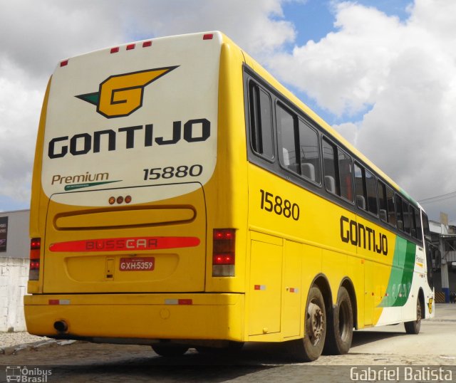 Empresa Gontijo de Transportes 15880 na cidade de Rio de Janeiro, Rio de Janeiro, Brasil, por Gabriel Batista. ID da foto: 1753893.