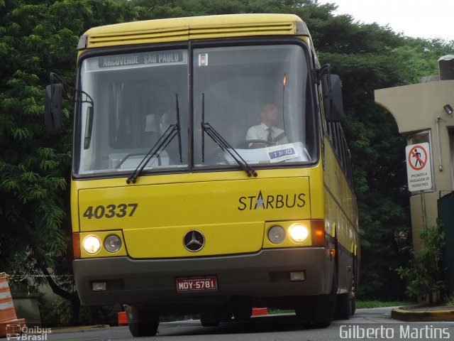 Viação Itapemirim 40337 na cidade de São Paulo, São Paulo, Brasil, por Gilberto Martins. Número da foto: #1754836.