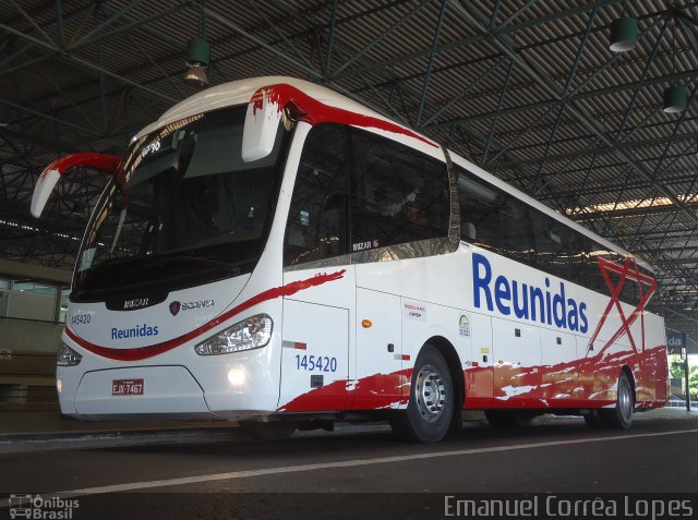 Empresa Reunidas Paulista de Transportes 145420 na cidade de Bauru, São Paulo, Brasil, por Emanuel Corrêa Lopes. ID da foto: 1757007.