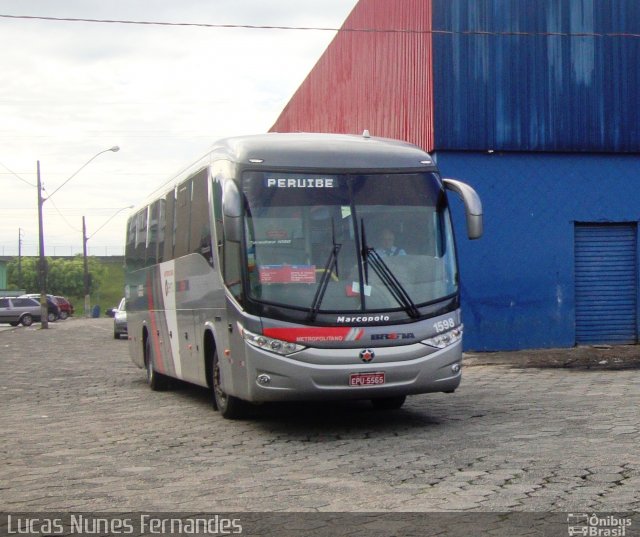 Breda Transportes e Serviços 1598 na cidade de Mongaguá, São Paulo, Brasil, por Lucas Nunes Fernandes. ID da foto: 1756703.