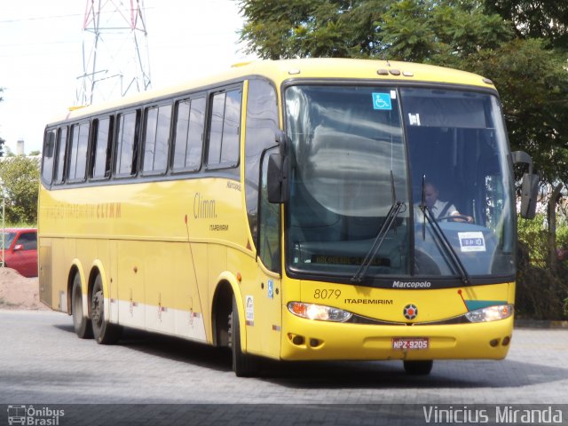 Viação Itapemirim 8079 na cidade de São José dos Campos, São Paulo, Brasil, por Vinicius Miranda. ID da foto: 1755949.