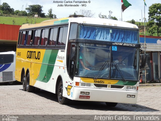 Empresa Gontijo de Transportes 11465 na cidade de João Monlevade, Minas Gerais, Brasil, por Antonio Carlos Fernandes. Número da foto: #1756198.