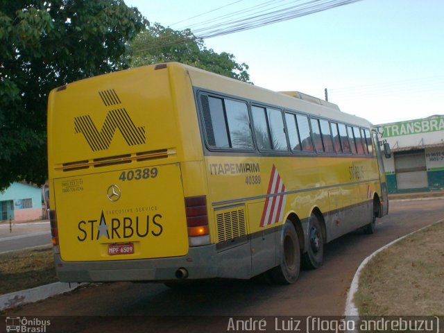 Viação Itapemirim 40389 na cidade de Paraíso do Tocantins, Tocantins, Brasil, por André  Luiz. Número da foto: #1757066.