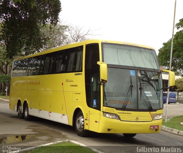 Viação Itapemirim 49005 na cidade de Vitória, Espírito Santo, Brasil, por Gilberto Martins. Número da foto: #1756175.