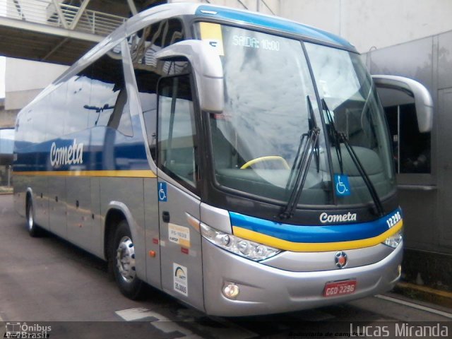 Viação Cometa 12296 na cidade de Campinas, São Paulo, Brasil, por Lucas Miranda. Número da foto: #1756074.
