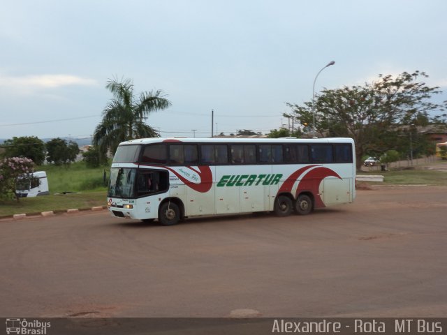 Eucatur - Empresa União Cascavel de Transportes e Turismo 3339 na cidade de Rondonópolis, Mato Grosso, Brasil, por Alexandre Rodrigo. ID da foto: 1756008.