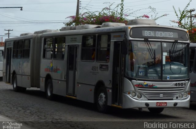 Auto Viação Nossa Senhora da Piedade 4501 na cidade de Maceió, Alagoas, Brasil, por Rodrigo Fonseca. Número da foto: #1757167.