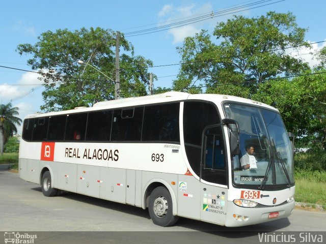 Real Alagoas de Viação 693 na cidade de Recife, Pernambuco, Brasil, por Vinicius Silva. ID da foto: 1758185.