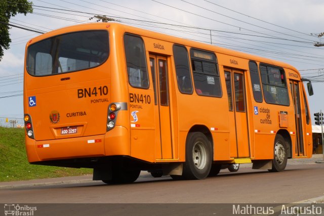 Transporte Coletivo Glória BN410 na cidade de Curitiba, Paraná, Brasil, por Matheus  Augusto. Número da foto: #1760018.