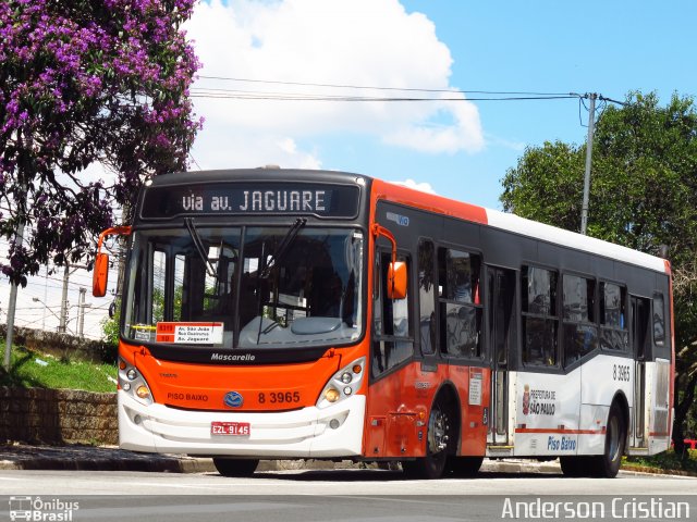 Santa Madalena > Oak Tree Transportes Urbanos 8 3965 na cidade de São Paulo, São Paulo, Brasil, por Anderson Cristian. ID da foto: 1761884.