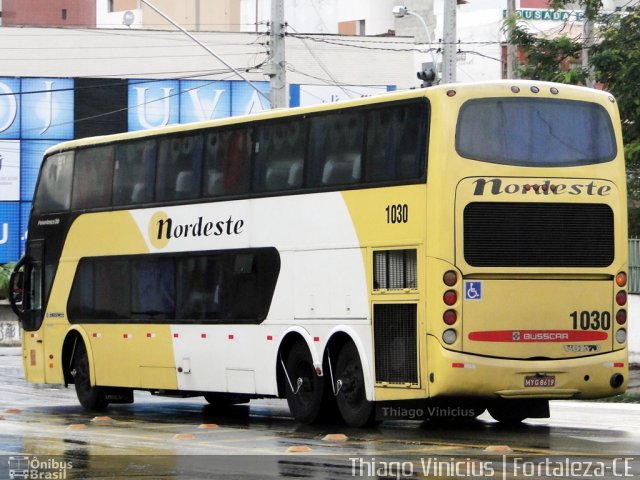 Viação Nordeste 1030 na cidade de Fortaleza, Ceará, Brasil, por Thiago Vinicius. Número da foto: #1760473.