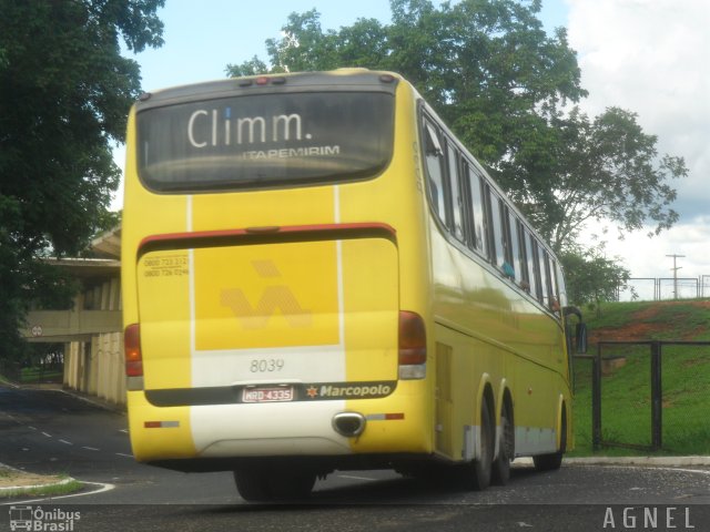 Viação Itapemirim 8039 na cidade de Teresina, Piauí, Brasil, por Agnel Gomes. ID da foto: 1760692.