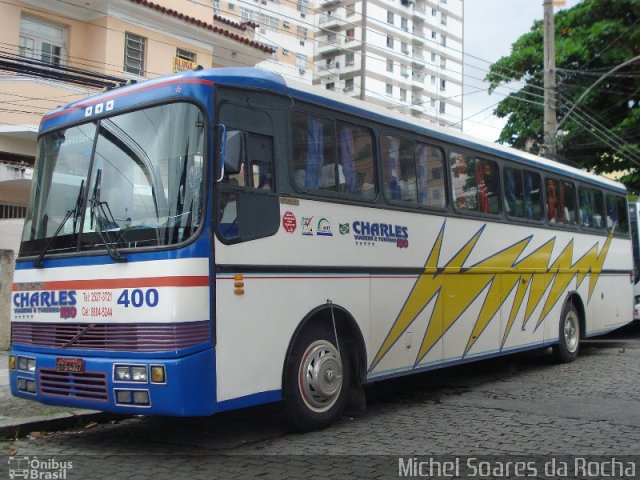 Charles Rio Transporte e Turismo 400 na cidade de Rio de Janeiro, Rio de Janeiro, Brasil, por Michel Soares da Rocha. Número da foto: #1760492.